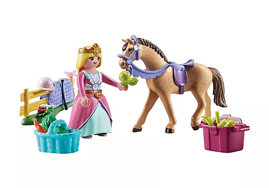 Playmobil Princess Magic - Starter Pack, Πριγκίπισσα Με Άλογο Ιππασίας 71801