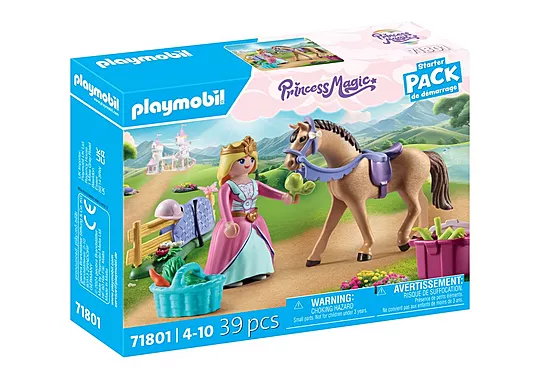 Playmobil Princess Magic - Starter Pack, Πριγκίπισσα Με Άλογο Ιππασίας 71801