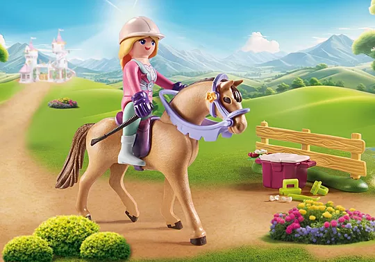 Playmobil Princess Magic - Starter Pack, Πριγκίπισσα Με Άλογο Ιππασίας 71801