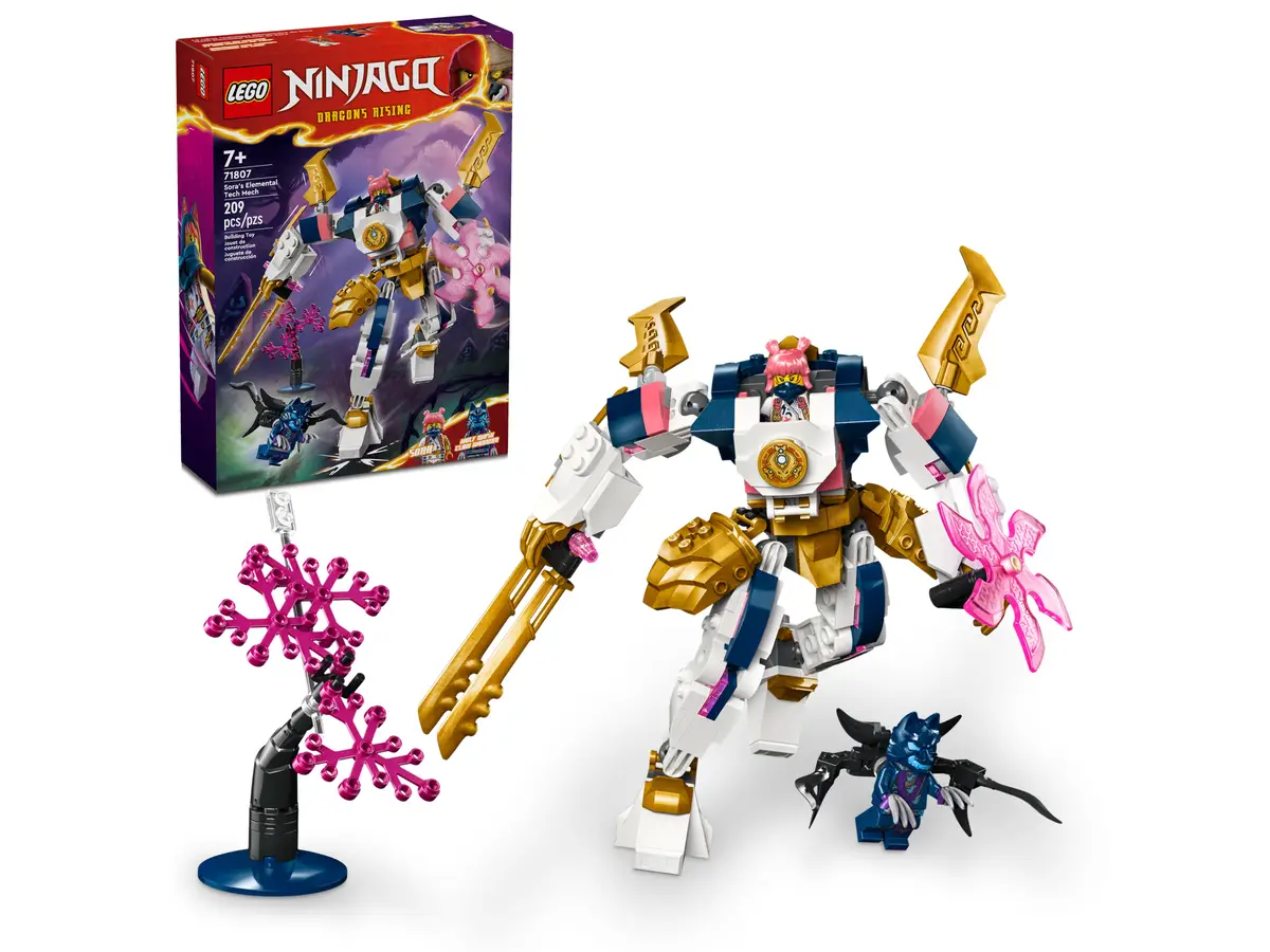 Lego Ninjago - Sora's Elemental Tech Mech 71807