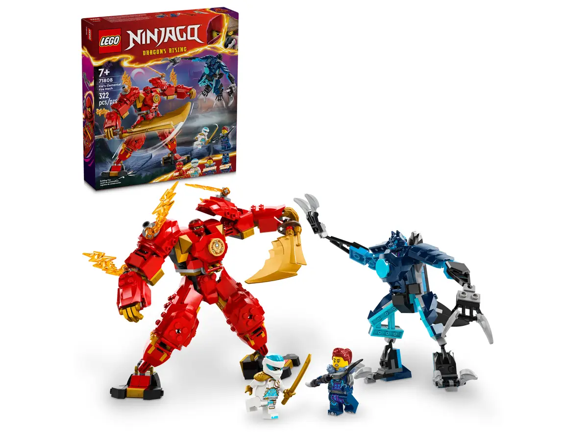 Lego Ninjago - Kai's Elemental Fire Mech 71808