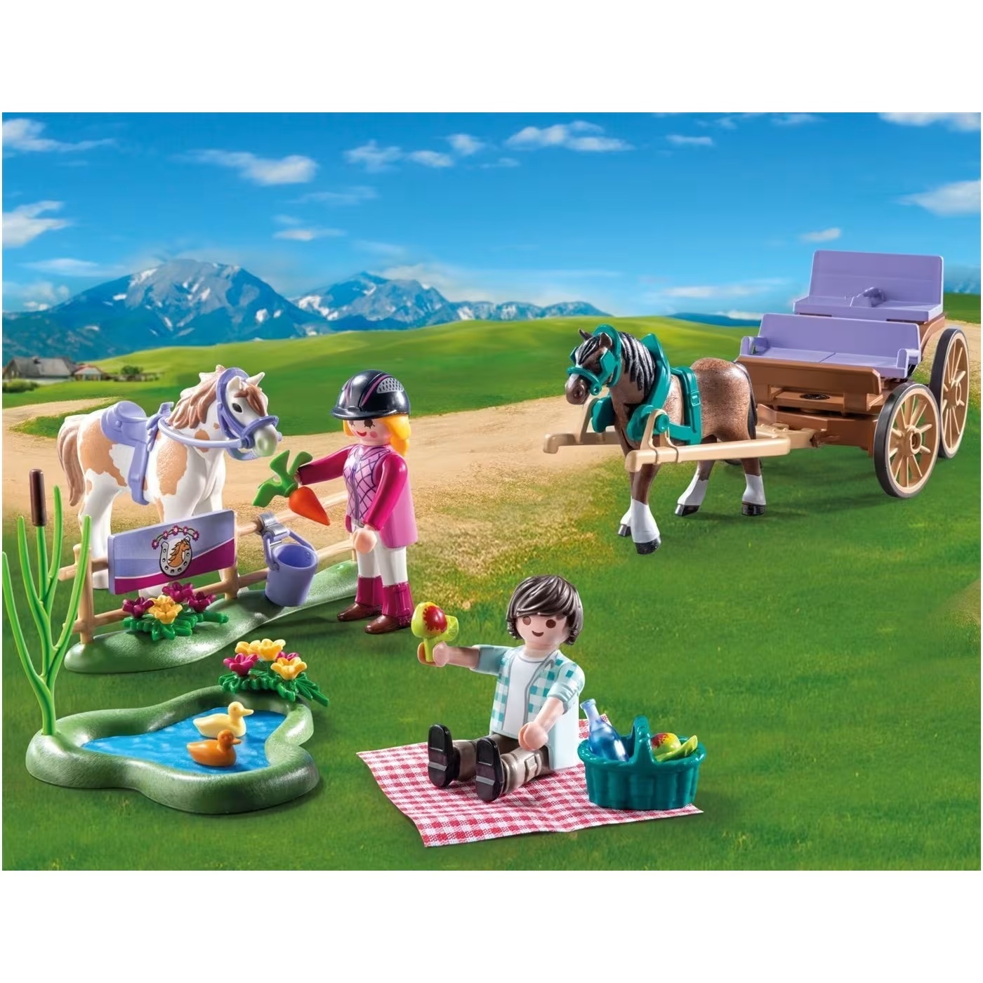 Playmobil My Life - Βόλτα Με Την Άμαξα Στην Ύπαιθρο 71812
