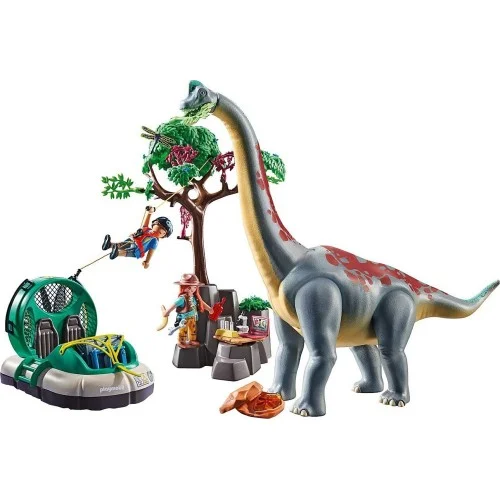 Playmobil Dinos - Βραχιόσαυρος Και Χόβερκραφτ 71819 Playmobil Dinos - Βραχιόσαυρος Και Χόβερκραφτ 71819