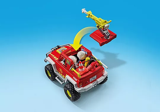 Playmobil Action Heroes - Πυροσβεστικό Όχημα 4x4 71824