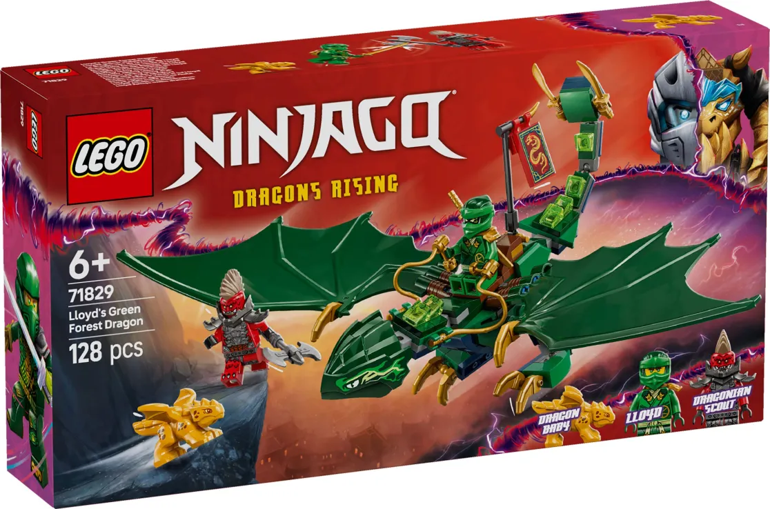 Lego Ninjago - Lloy's Green Forest Dragon 71829