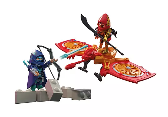 Playmobil Heroes - Επίθεση Με Drone Στον Κακό Νίντζα 71833 Playmobil Heroes - Επίθεση Με Drone Στον Κακό Νίντζα 71833