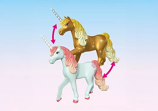 Playmobil Princess Magic - Μονόκερος Με Ροζ Χαίτη 71841