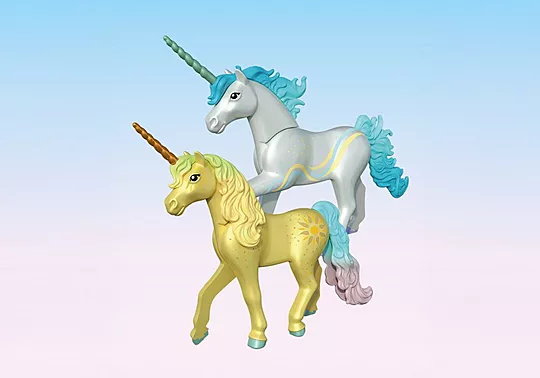 Playmobil Princess Magic - Μονόκερος Με Γαλάζια Χαίτη και Νεράιδα 71842