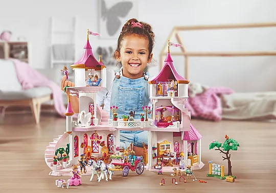 Playmobil Princess Magic - Ονειρικό Παλάτι Με Βασιλιά Και Βασίλισσα 71845