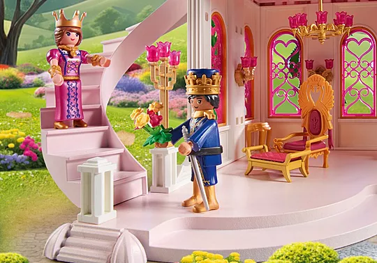 Playmobil Princess Magic - Ονειρικό Παλάτι Με Βασιλιά Και Βασίλισσα 71845