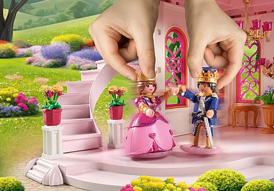 Playmobil Princess Magic - Ονειρικό Παλάτι Με Βασιλιά Και Βασίλισσα 71845