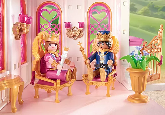 Playmobil Princess Magic - Ονειρικό Παλάτι Με Βασιλιά Και Βασίλισσα 71845