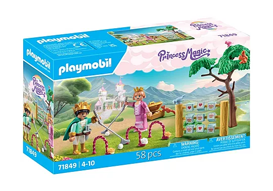 Playmobil Princess Magic - Βασιλικοί Διάδοχοι Με Παιχνίδια Στον Κήπο 71849