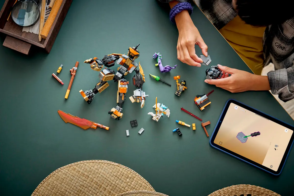 Lego Ninjago - Cole's Mission Mech & Dragon Zane 71854