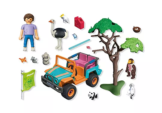 Playmobil Animals & Friends - Όχημα 4x4 71854