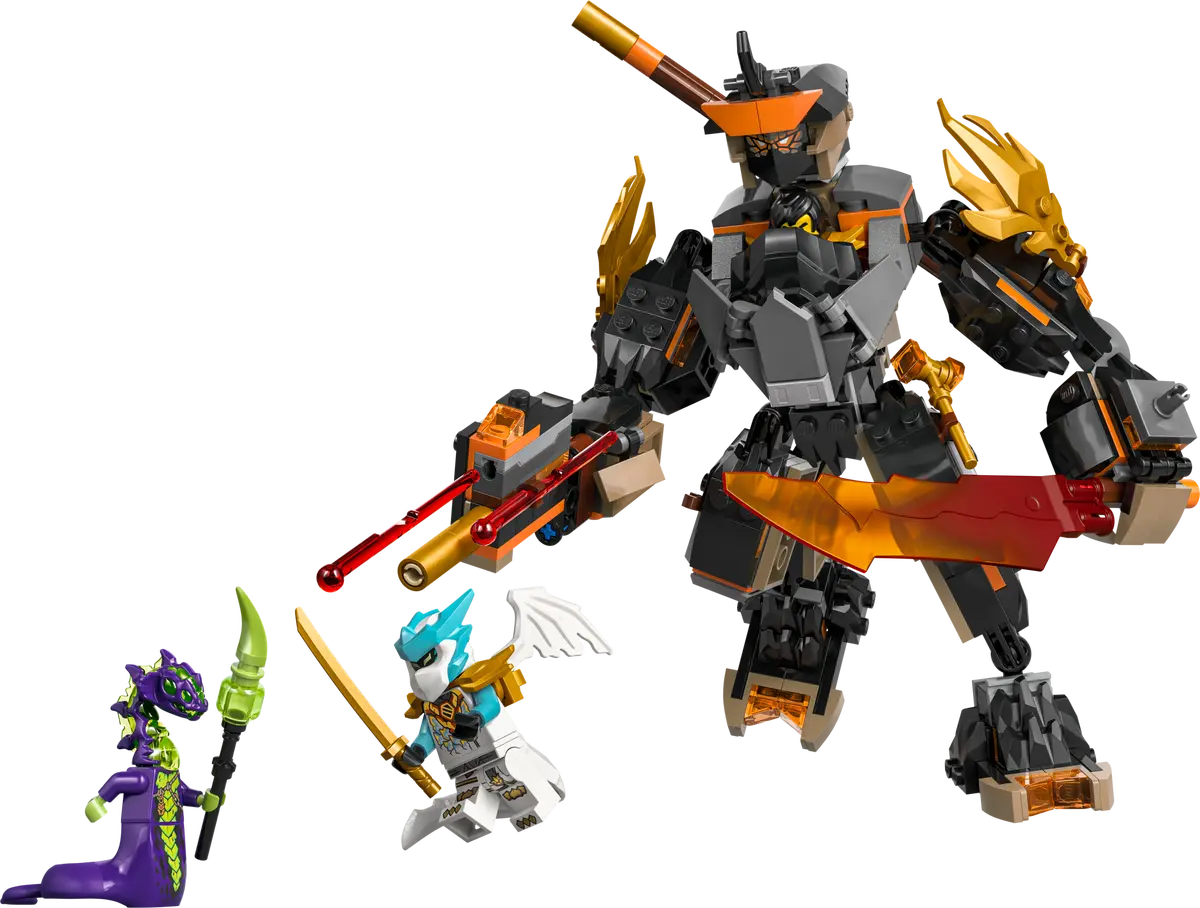 Lego Ninjago - Cole's Mission Mech & Dragon Zane 71854