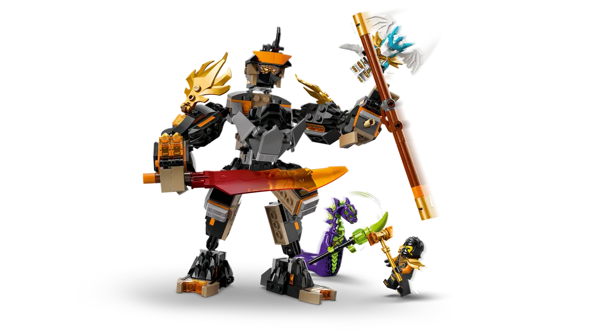 Lego Ninjago - Cole's Mission Mech & Dragon Zane 71854