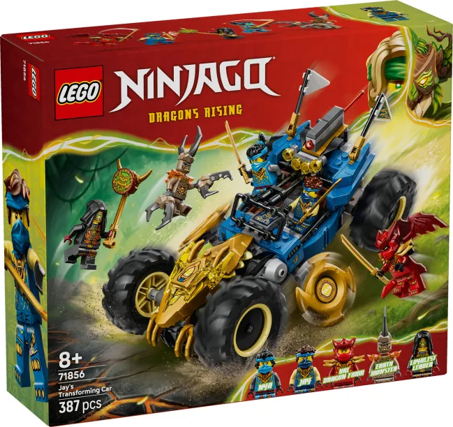 Lego Ninjago - Jay's Transforming Car 71856