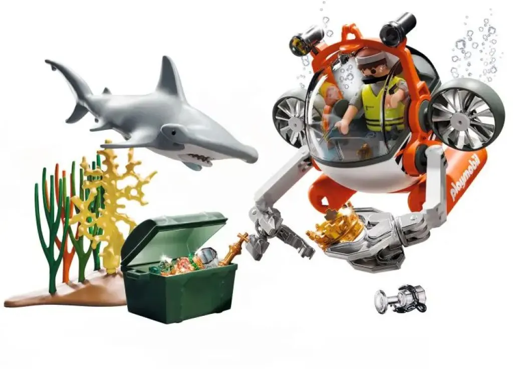 Playmobil City Action - Υποβρύχιο Κυνήγι Θησαυρού 71860