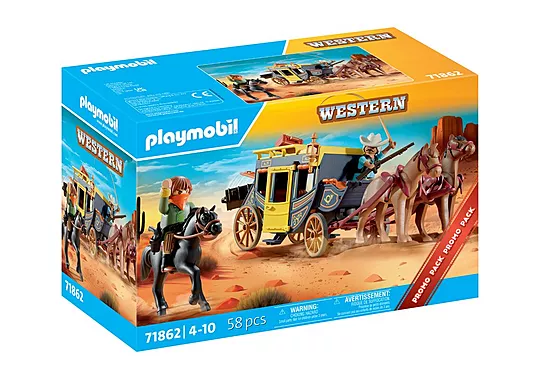 Playmobil Western - Άμαξα Άγριας Δύσης 71862 Playmobil Western - Άμαξα Άγριας Δύσης 71862
