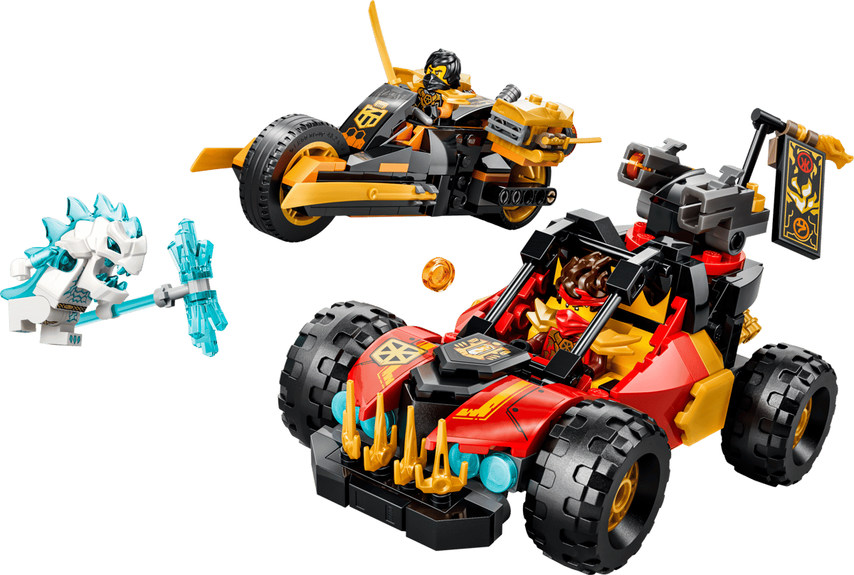 Lego Ninjago - Kai And Cole's Combiner Vehicles 71864
