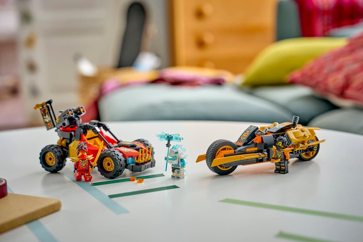 Lego Ninjago - Kai And Cole's Combiner Vehicles 71864