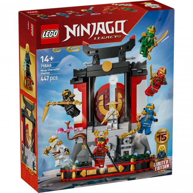 Lego Ninjago - Ninja Character Display 15th Anniversary 71866