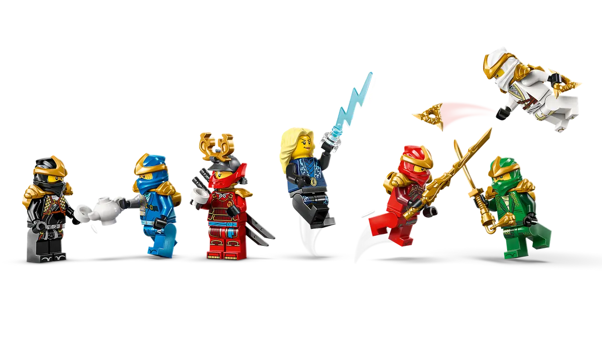 Lego Ninjago - Ninja Character Display 15th Anniversary 71866