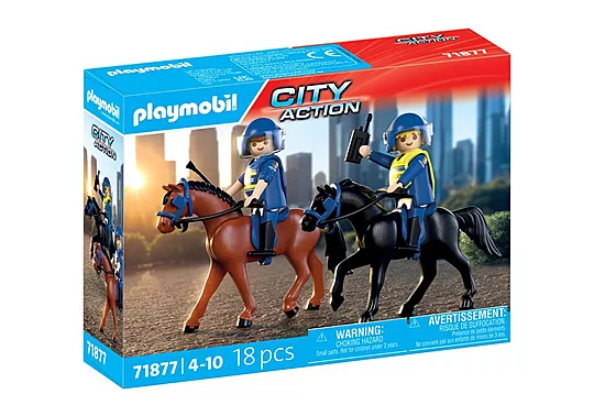 Playmobil City Action - Ιππικό Σώμα Αστυνομίας 71877