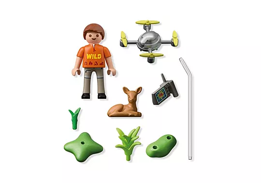 Playmobil Special Plus - Διάσωση Ελαφιού Με Drone 71880