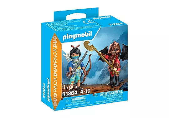 Playmobil Duo Pack - Novelmore Εναντίον Burnham 71884