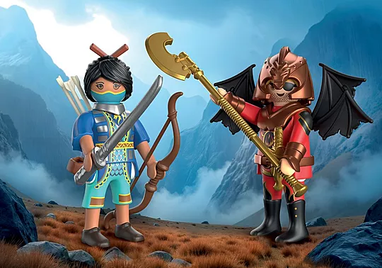 Playmobil Duo Pack - Novelmore Εναντίον Burnham 71884