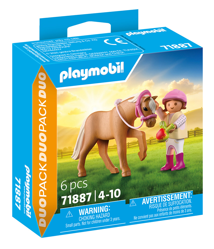 Playmobil Duo Pack - Κοριτσάκι με Πόνυ 71887