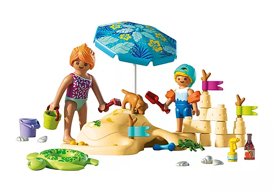Playmobil My Life - Μαμά Και Παιδάκι Στην Παραλία 71906