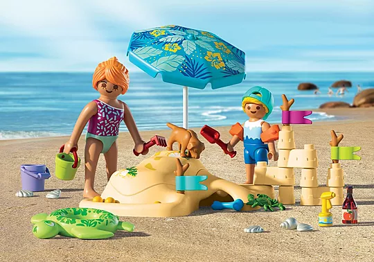Playmobil My Life - Μαμά Και Παιδάκι Στην Παραλία 71906
