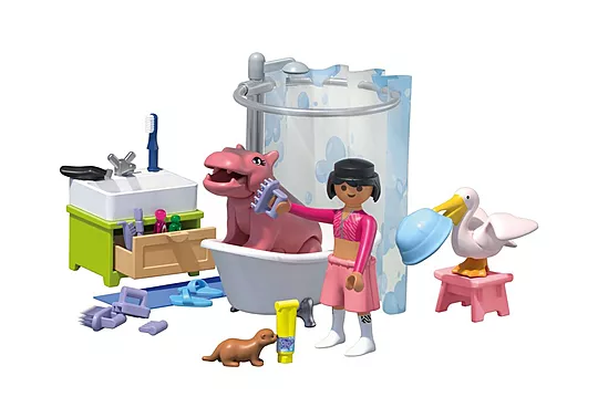 Playmobil Animals & Friends - Ώρα Για Μπάνιο 71950
