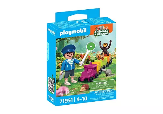 Playmobil Animals & Friends - Βόλτα Με Τρενάκι 71951