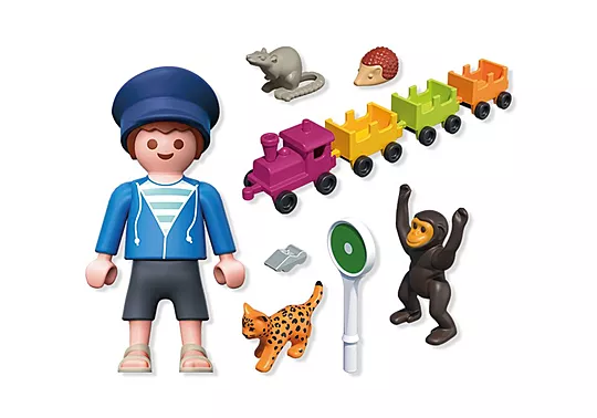 Playmobil Animals & Friends - Βόλτα Με Τρενάκι 71951