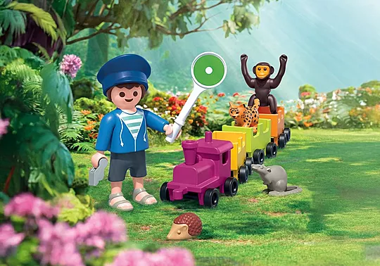 Playmobil Animals & Friends - Βόλτα Με Τρενάκι 71951