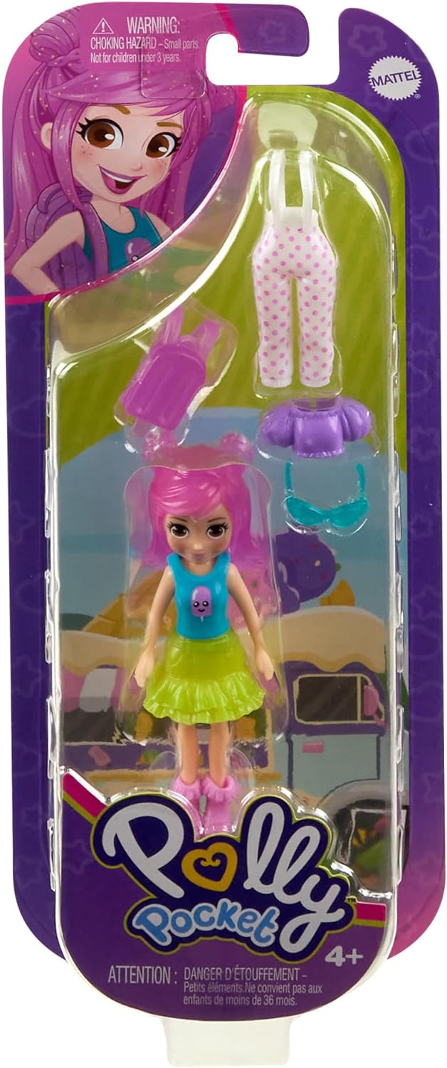 Mattel - Polly Pocket Νέα Κούκλα Με Μόδες Mini Pack, Margot Fashion HRD59 (HNF50)