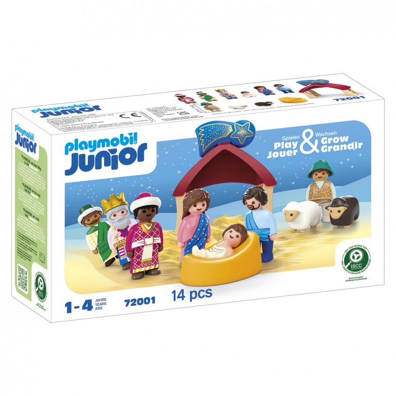 Playmobil Junior - Χριστουγεννιάτικη Φάτνη 72001