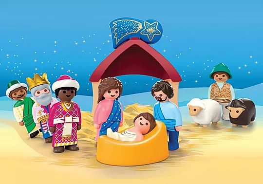 Playmobil Junior - Χριστουγεννιάτικη Φάτνη 72001