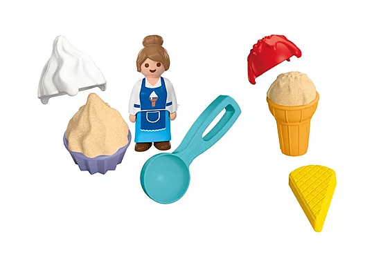 Playmobil Junior - Παιχνίδια Στην Άμμο Με Την Ζαχαροπλάστρια 72006