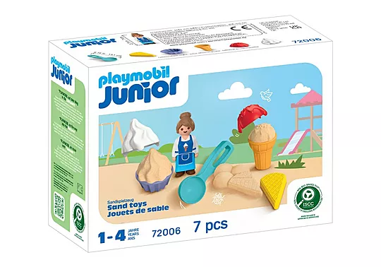 Playmobil Junior - Παιχνίδια Στην Άμμο Με Την Ζαχαροπλάστρια 72006