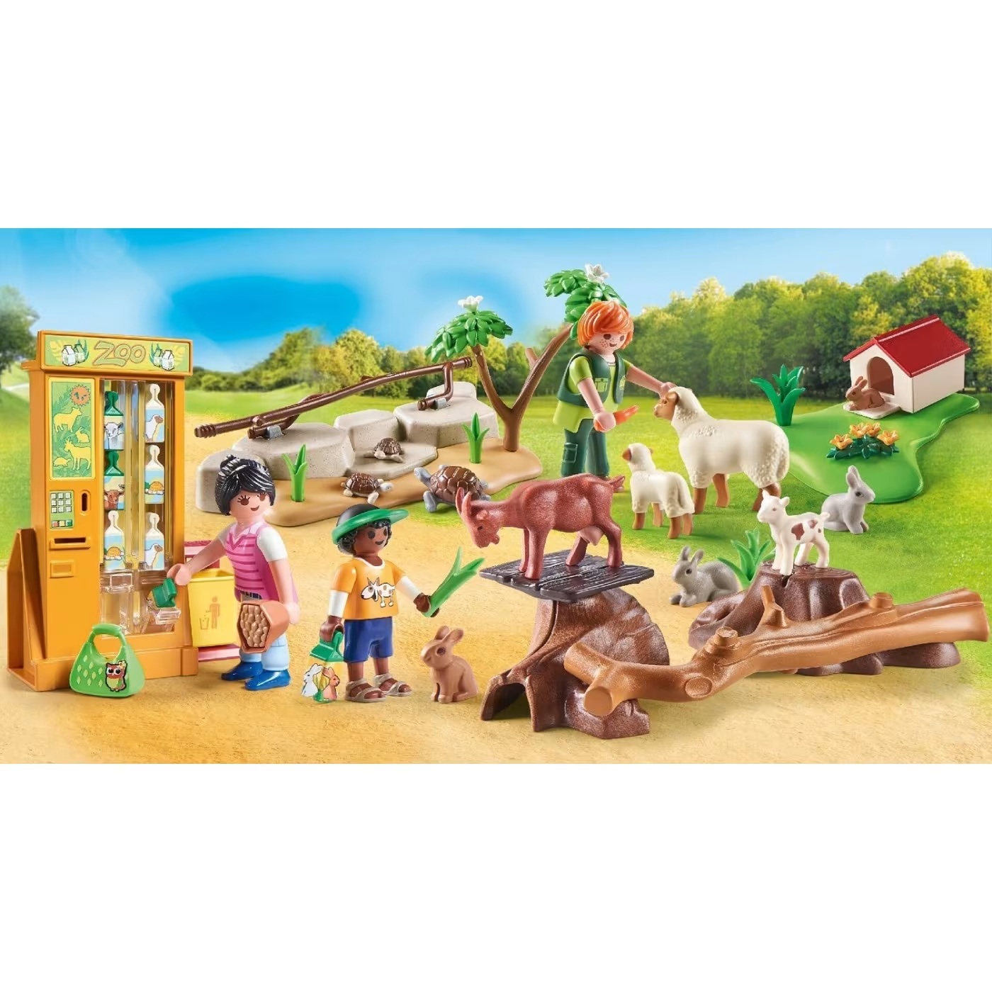 Playmobil City Life - My Life, Ταΐζοντας Τα Ζωάκια 72007