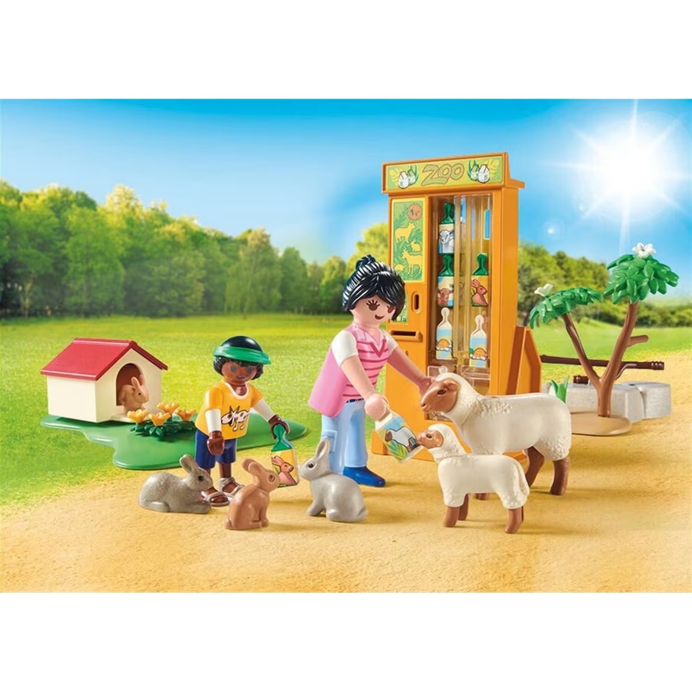 Playmobil City Life - My Life, Ταΐζοντας Τα Ζωάκια 72007
