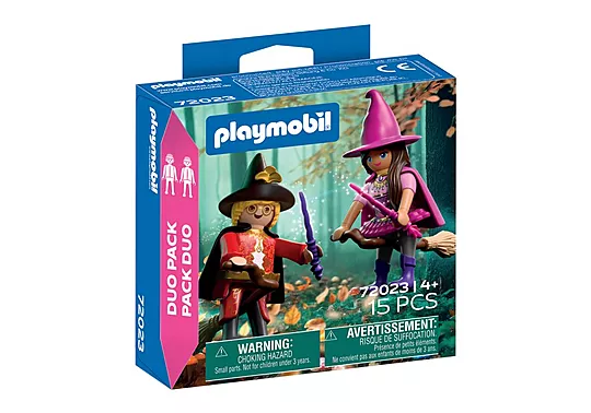 Playmobil Duo Pack - Μάγος Και Μάγισσα 72023