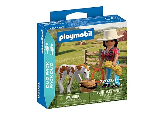 Playmobil Duo Pack - Αναβάτρια Και Πουλάρι 72026