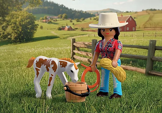 Playmobil Duo Pack - Αναβάτρια Και Πουλάρι 72026
