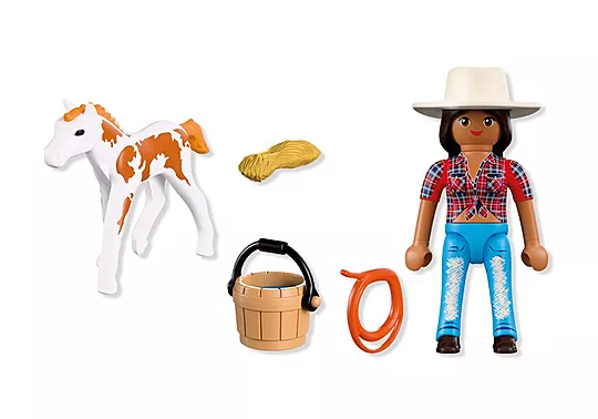 Playmobil Duo Pack - Αναβάτρια Και Πουλάρι 72026